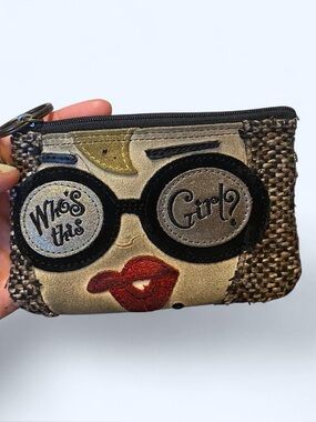 Vintage Rolfs ‘who’s this girl’ coin purse